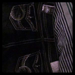 Maurice’s crop  jeans dark wash size 18 Reg. NWT